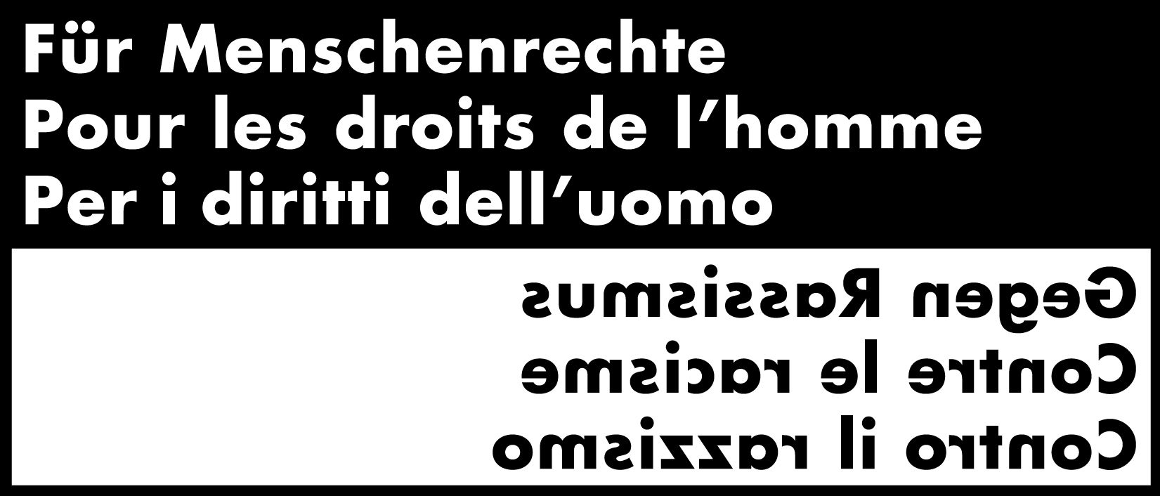 Logo für Menschenrechte